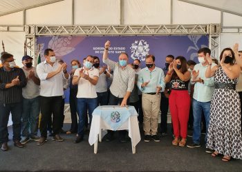 Renato Casagrande inaugura obras e anuncia   investimento de mais de R$ 50 milhões em Pancas