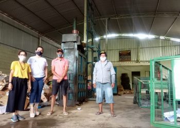 Ascamarb e Sema preparam galpão para retomada da coleta seletiva de lixo