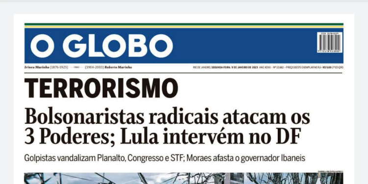 Imprensa mundial destaca tentativa de golpe e fala em “limite tênue entre democracia e ditadura” Imprensa mundial destaca tentativa de golpe e fala em “limite tênue entre democracia e ditadura”
