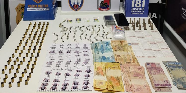 Operação Sentinela apreende fartura de munição e drogas em Pinheiros