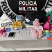 Ladrões de bonecas: jovens são presos no centro de Mantena, com drogas e várias bonecas roubadas no comércio