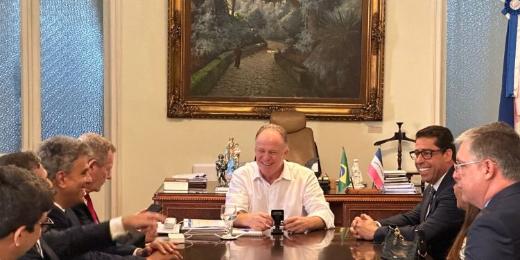 Casagrande recebe membros da nova Mesa Diretora da Assembleia