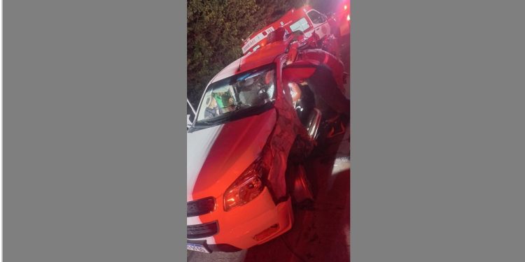 Acidente na BR-259 em Baunilha deixa um condutor ferido na noite desta terça, 21