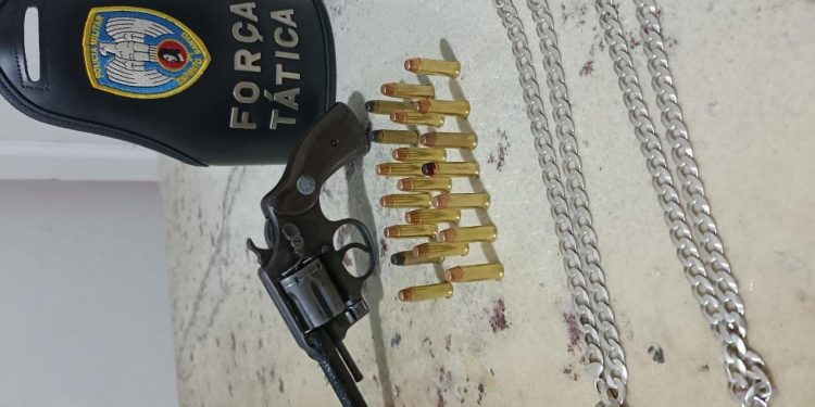 Homem é preso à margem da ES-313 em Pinheiros, com arma e munições Homem é preso à margem da ES-313 em Pinheiros, com arma e munições