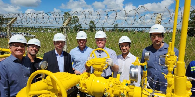 Casagrande inaugura gasoduto Linhares, que expande oferta de gás natural na região Norte Casagrande inaugura gasoduto Linhares, que expande oferta de gás natural na região Norte