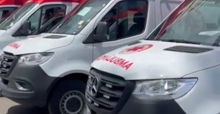 Mazinho dos Anjos participa de entrega de ambulâncias e anúncio de obras pelo governo do Estado em São Gabriel da Palha