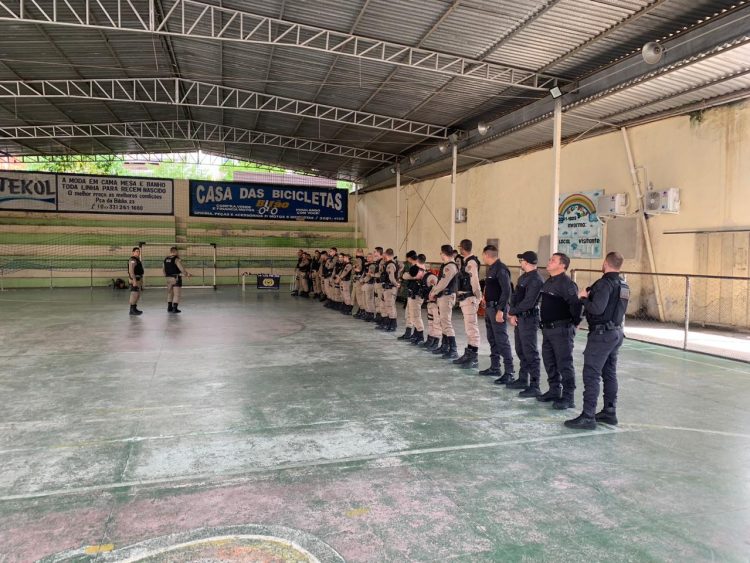 Treinamento contra ataques a caixas eletrônicos agita a noite em Mantena