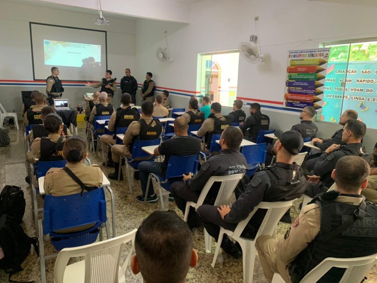 Treinamento contra ataques a caixas eletrônicos agita a noite em Mantena