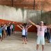Dançarino da Secultur, Alex Soares visita escola no bairro Colina e ensina movimentos às crianças Dançarino da Secultur, Alex Soares visita escola no bairro Colina e ensina movimentos às crianças