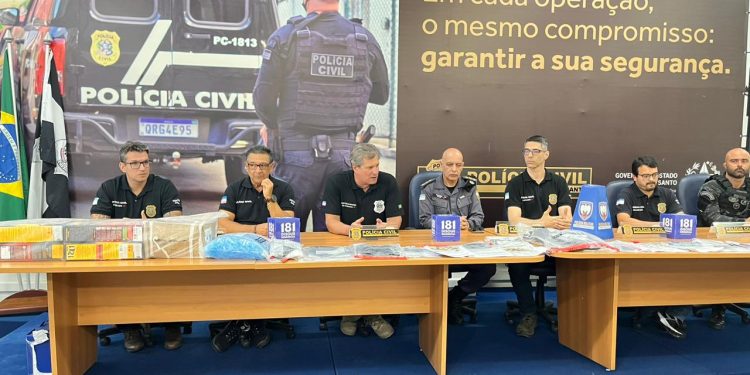 Operação Caim prende 11 e apreende armas de fabricação turca