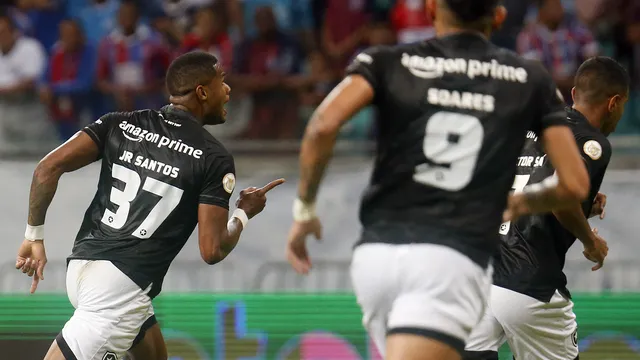Botafogo vence o Bahia e assume a vice-liderança do Brasileirão Botafogo vence o Bahia e assume a vice-liderança do Brasileirão