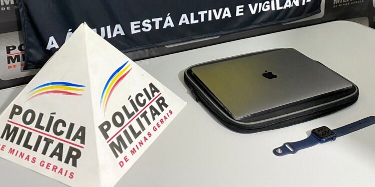 Polícia militar prende autor de furto e recupera bens subtraídos em Mantena Polícia militar prende autor de furto e recupera bens subtraídos em Mantena