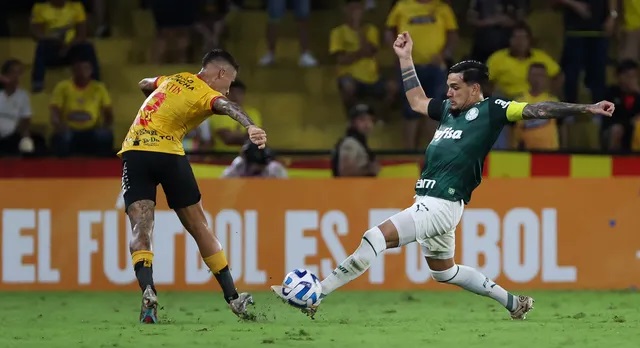 Palmeiras vence o Barcelona e dá passo importante para a classificação às oitavas da Libertadores Palmeiras vence o Barcelona e dá passo importante para a classificação às oitavas da Libertadores