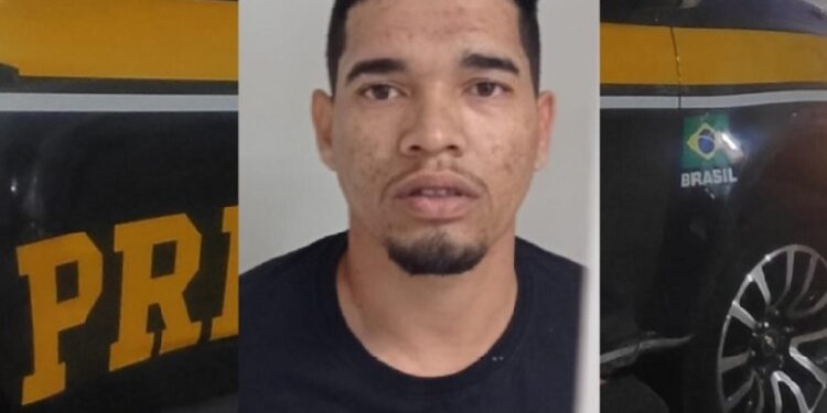 PRF prende em Linhares líder da Tropa do Cachorrão, foragido da justiça com 5 mandados de prisão