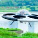 Disco voador elétrico chinês faz primeiro voo de teste em Shenzen Disco voador elétrico chinês faz primeiro voo de teste em Shenzen