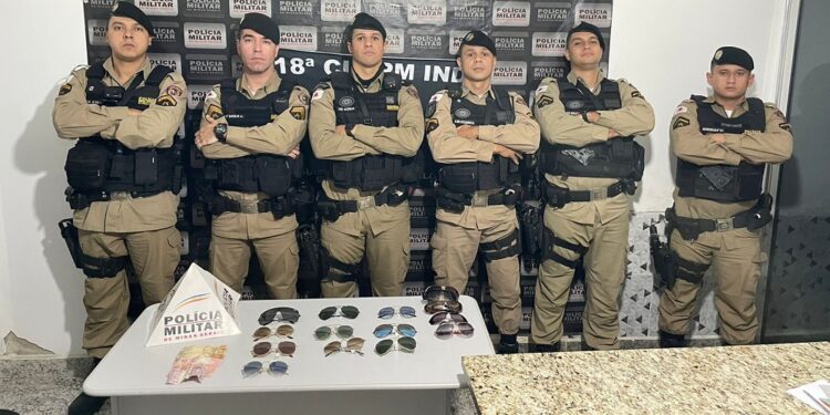 Polícia prende larápio que furtou 15 óculos em ótica no centro de Mantena