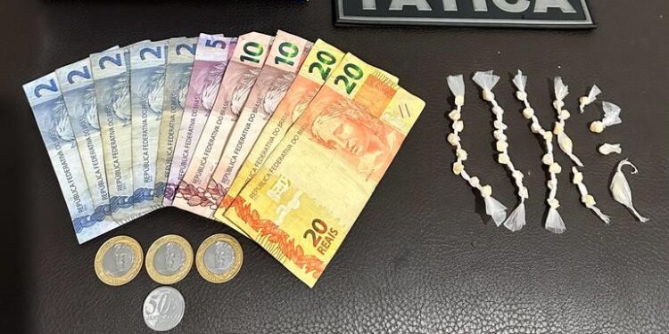 PM prende traficante com 34 pedras de crack em São Gabriel da Palha