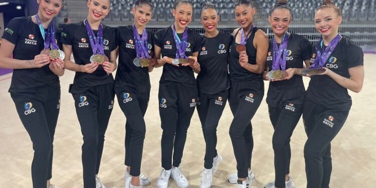 Ginastas capixabas fazem bonito na World Challenge Cup, na Romênia