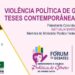 Ministério Público Eleitoral promove palestra sobre violência política de  gênero na sexta, 14, em Vitória