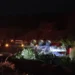 Carreta carregada com granito que vinha para Barra de São Francisco tomba na BR-259 em Governador Valadares Carreta carregada com granito que vinha para Barra de São Francisco tomba na BR-259 em Governador Valadares