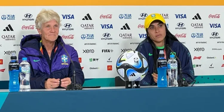 Marta se emociona em coletiva e “garante” que Seleção irá classificar Marta se emociona em coletiva e “garante” que Seleção irá classificar