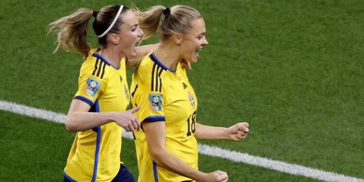 Suécia vence as “Matildas” e fica com o terceiro lugar na Copa do Mundo Feminina