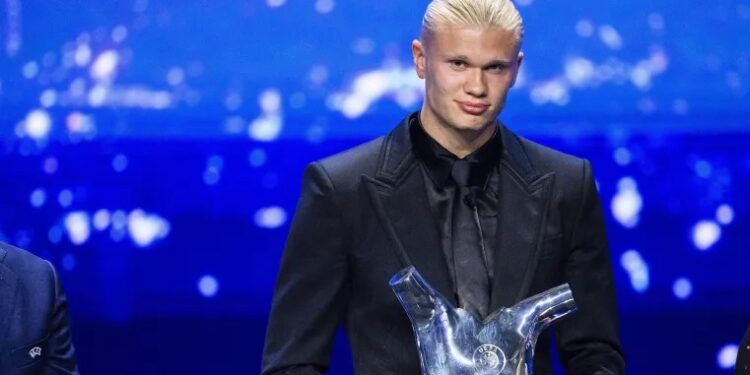 Haaland é eleito o melhor jogador  da Europa na temporada 2022/23