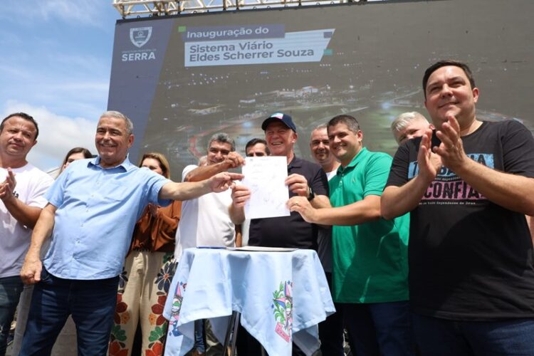 Casagrande autoriza novas obras de infraestrutura no valor de R$ 50,8 milhões na Serra