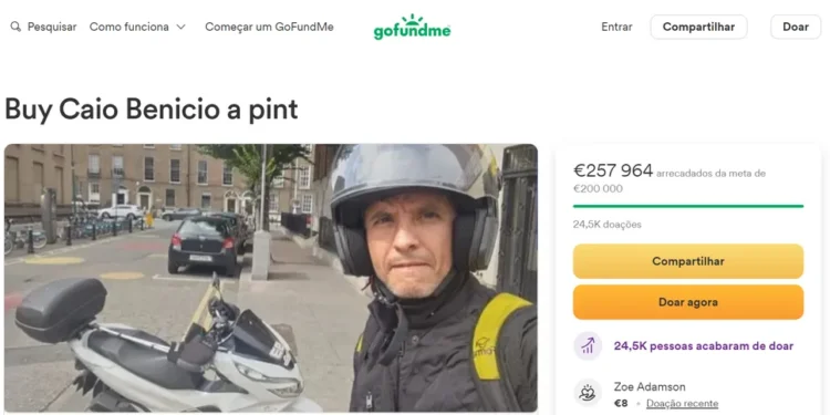 Irlandeses arrecadam mais de R$ 1,3 milhão para brasileiro que salvou  crianças de atentado