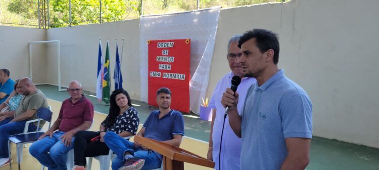 Enivaldo dos Anjos vai procurar senador Contarato para conseguir terminar auditório da ‘EFA Normília’