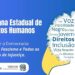 Inscrições abertas para a XV Semana  Estadual de Direitos Humanos