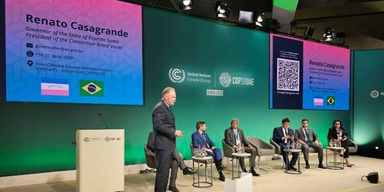 Presidente do Consórcio Brasil Verde, Casagrande debate soluções para  adaptação dos biomas durante a COP-28