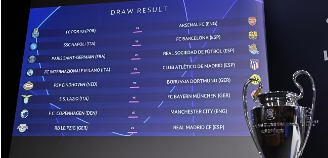 Champions League: veja os classificados às oitavas de final e os potes do  sorteio