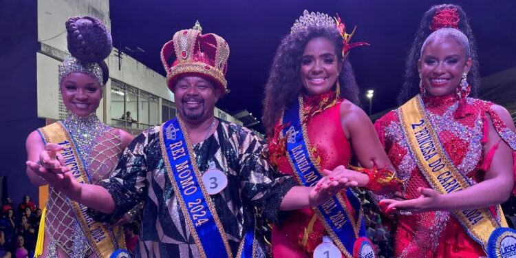 Família Real do Carnaval de Vitória 2024 é escolhida; conheça os integrantes
