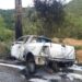 Picape Volkswagen bate contra árvore, pega fogo e dois morrem na BR-262 Picape Volkswagen bate contra árvore, pega fogo e dois morrem na BR-262