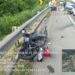 Acidente com dois automóveis e uma moto deixa um morto na BR-101 em Pendanga