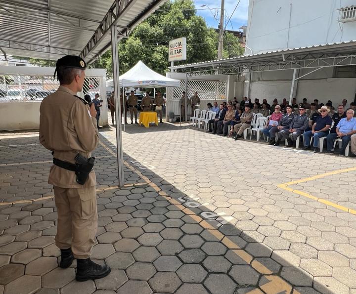 Solenidade celebra 6 anos de implantação da 18ª CIA IND da PMMG em Mantena