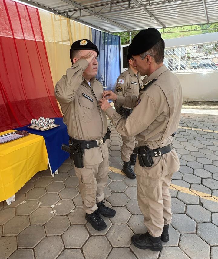 Solenidade celebra 6 anos de implantação da 18ª CIA IND da PMMG em Mantena