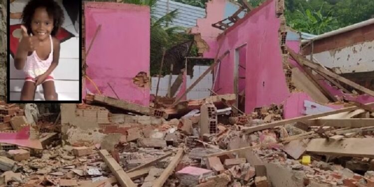 Casa onde menina foi brutalmente assassinada em Aimorés é destruída após o crime Casa onde menina foi brutalmente assassinada em Aimorés é destruída após o crime