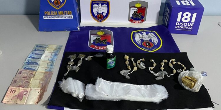 PM apreende dois traficantes e prende outro com grande quantidade de drogas em bairros de Pinheiros