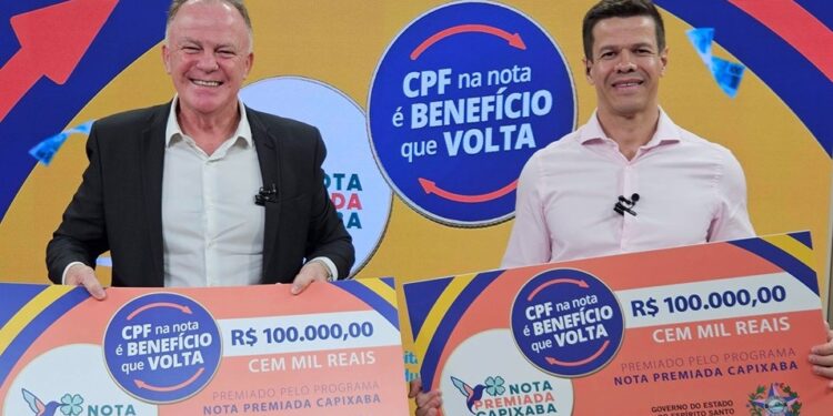 Moradores de Cachoeiro, Colatina e Vitória são os ganhadores do sorteio especial anual do Nota Premiada Capixaba Moradores de Cachoeiro, Colatina e Vitória são os ganhadores do sorteio especial anual do Nota Premiada Capixaba