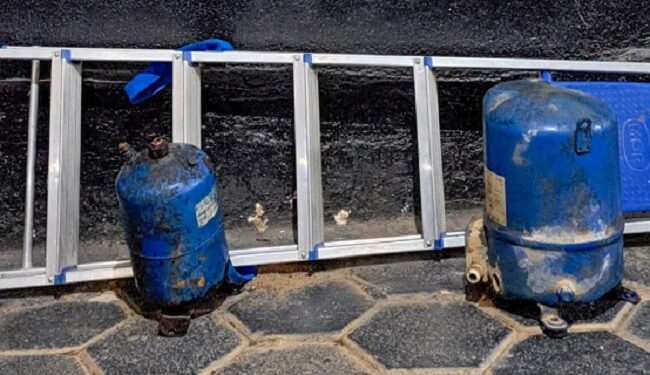 Ladrão pega táxi para furtar botijas de resfriador de leite, não paga a corrida, e é preso em Mantena