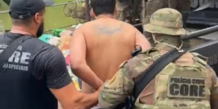 “Marujo”, o poderoso chefão do PCV, é  preso e já está isolado na PSM2 em Viana