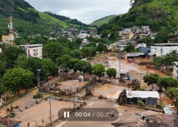 Imagens de domingo: cenário desolador mostra Mimoso do Sul devastada