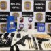 Polícia apreende armas, drogas e dinheiro e prende 3 em Sâo João  do Sobrado