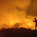 Incêndio criminoso no lixão de Barra de São Francisco