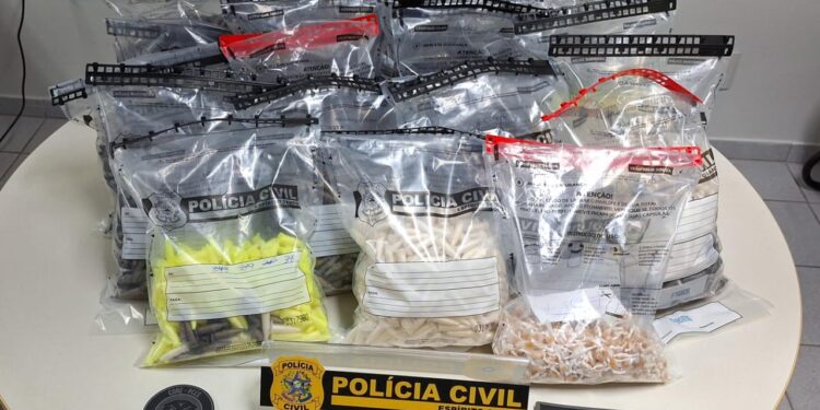 Polícia apreende grande quantidade de droga para varejo e dá prejuízo de R$ 100 mil ao tráfico Polícia apreende grande quantidade de droga para varejo e dá prejuízo de R$ 100 mil ao tráfico