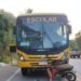 Motociclista morre ao perder o controle e bater de frente com ônibus escolar em Barra de São Francisco Motociclista morre ao perder o controle e bater de frente com ônibus escolar em Barra de São Francisco
