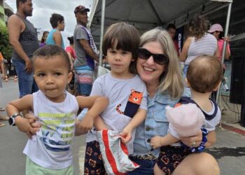 Famílias francisquenses se reúnem em mais um domingo na rua de lazer; veja fotos