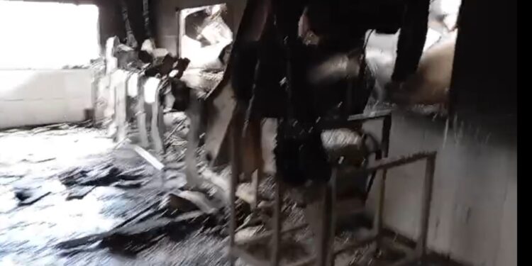 Prejuízo de R$ 1,5 milhão: veja vídeo de como ficou a fábrica de agricultores familiares